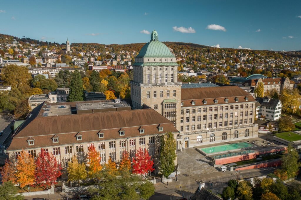 University campus in Switzerland for international scholarship students