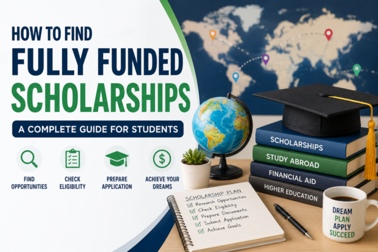 Fully funded scholarships for international students